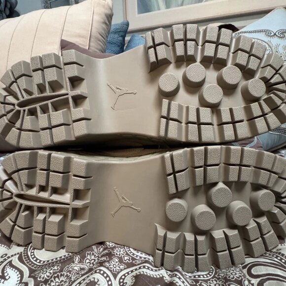 Air Jordan 1 Brooklyn Low Platform Desert Camo Rattan Boots - Women's Size 12 - Picture 13 of 16